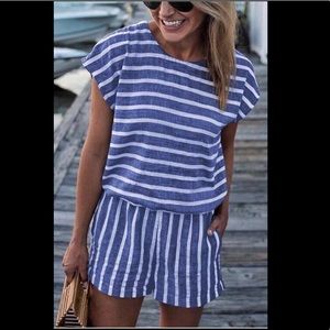 Striped Romper